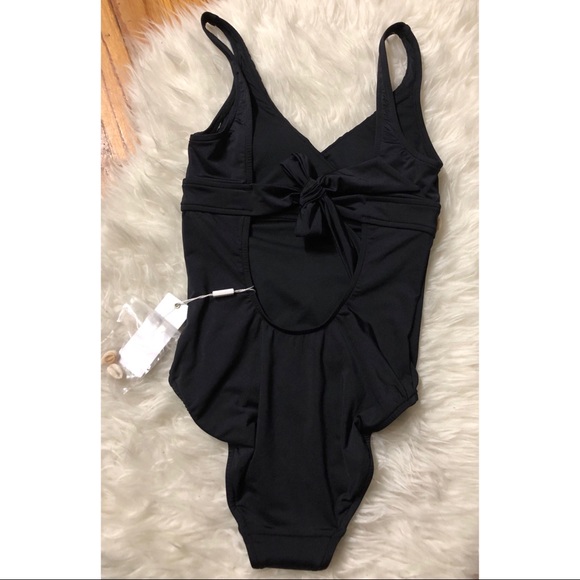 Seafolly Ibiza Escape Black one piece bathing suit - Picture 5 of 6